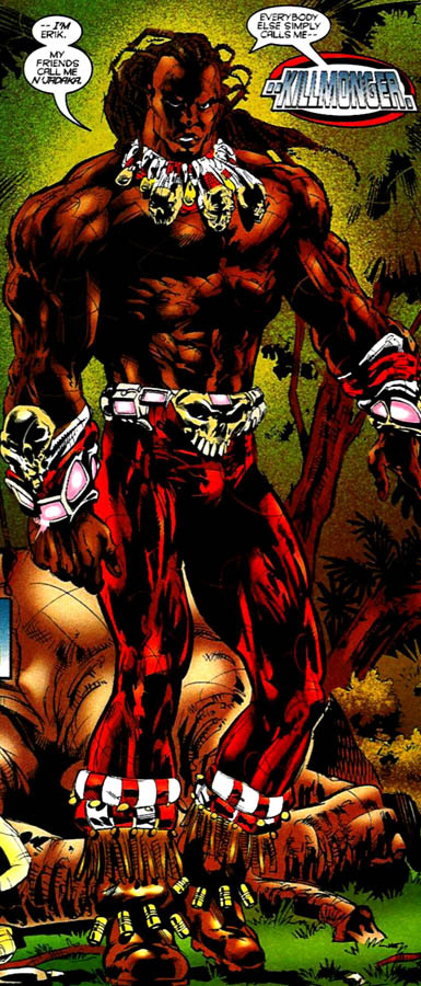 『百科-角色』艾瑞克·克尔芒戈(erik killmonger,一心推翻黑豹统治