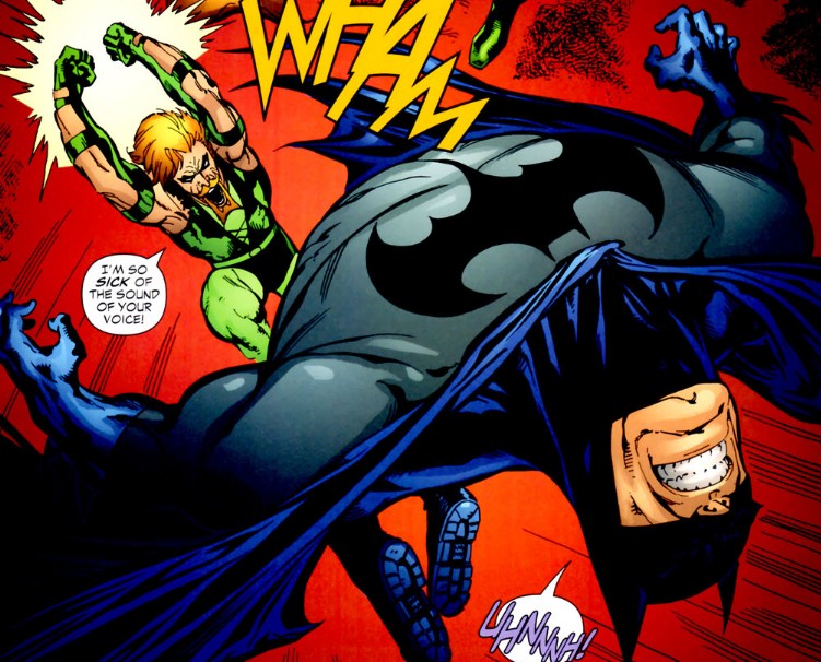 绿箭vs蝙蝠侠