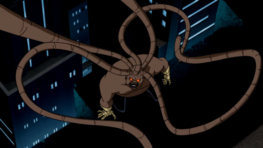 1,在dcau《正义联盟》动画中登场,和其他反派袭击了正义联盟,被蝙蝠侠